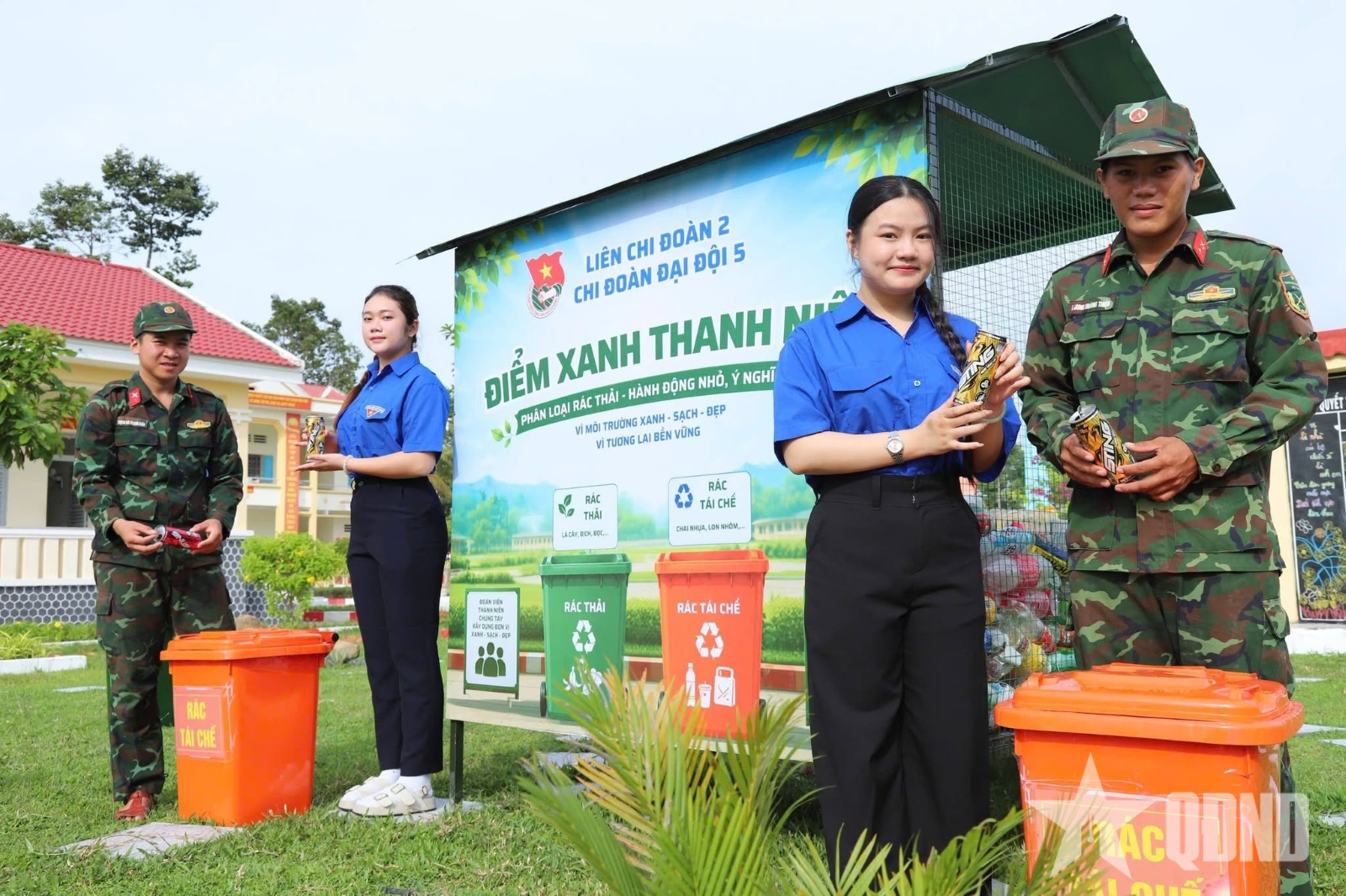 “Điểm xanh thanh niên” ở Sư đoàn 5